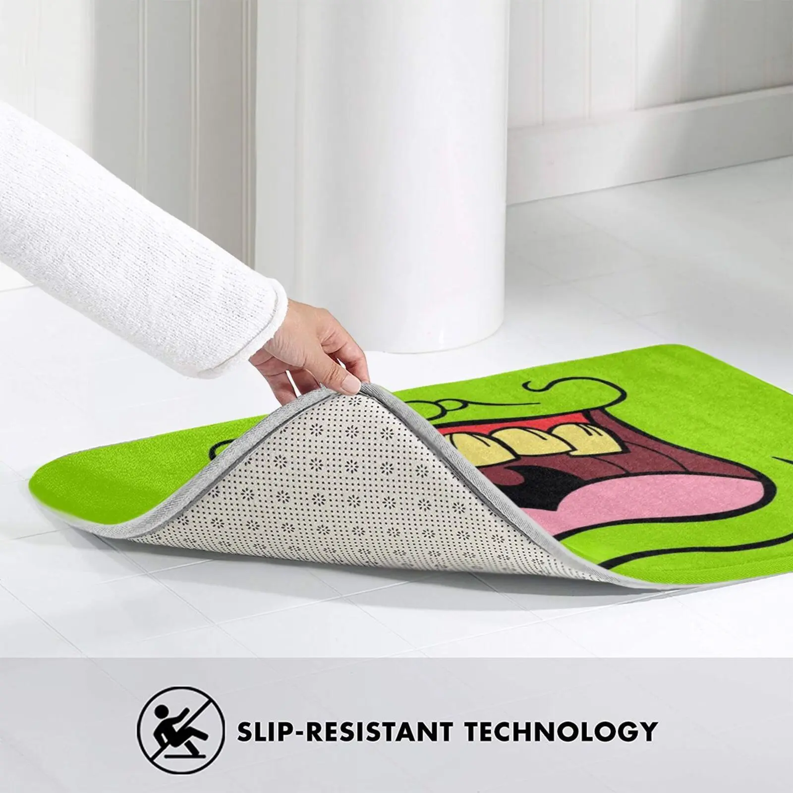 Уродливые маленькие Spud коврик ковер анти-скольжение Спальня входная дверь Rgb Real