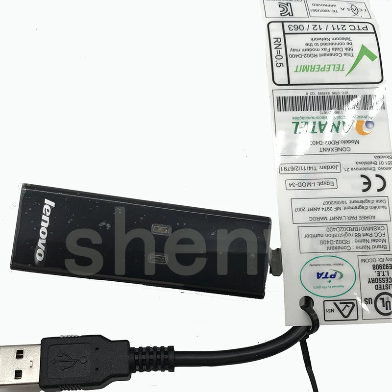 Новый оригинальный внешний USB модем 56K V.92 набора данных и передачи информации