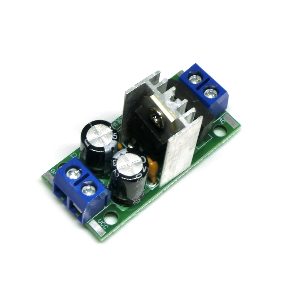 LM7805 LM7806 LM7809 LM7812 DC/AC три терминала регулятора напряжения Модуль источника питания 5 в 6 в 9 в 12 В выход макс. 1,2 А