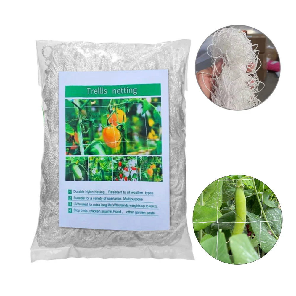 

Garden Vine Net Climbing Plants Mesh Fruit Vegetables Care Cover Trellis Netting