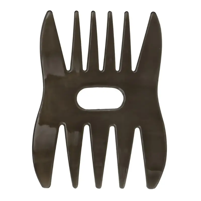 Модные Ретро Мужские масляная голова гребень мужской стиль текстура широкий зуб