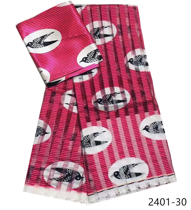 Новая африканская Свадебная вышитая органза полосатая печатная кружевная ткань