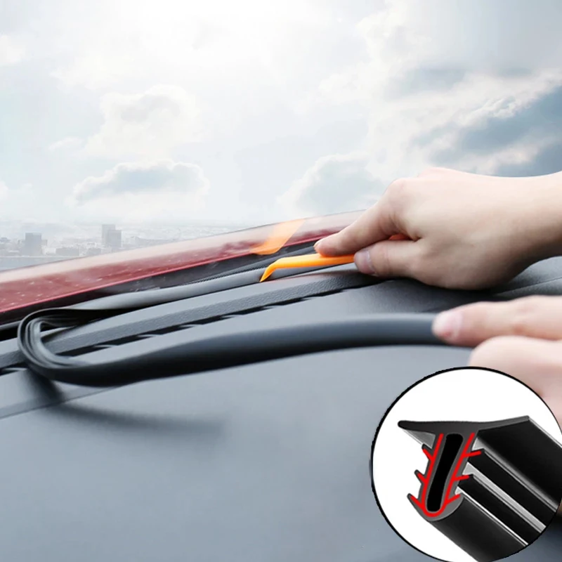 

Car Stickers Dashboard Sealing Strips Auto Interior Accessories For Skoda Octavia Superb Fabia Mk1 Mk2 Mk3 1 2 3 Sedan Combi