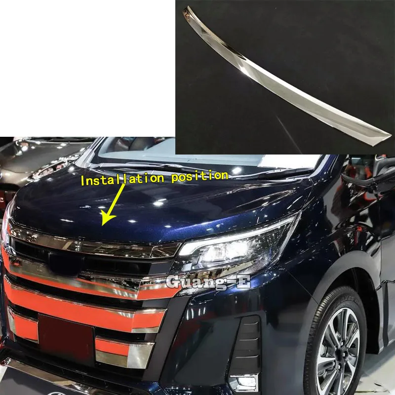 Автомобильная Наклейка для Toyota Noah Voxy 80 серия 2014 2015 2016 2017 2018 передняя решетка