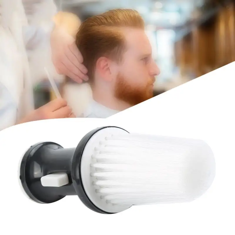 

1PC Plastic Handle Neck Face Duster Brushes Soft Clean Hairbrush Durable Beard Brush Salon Cutting Hairdressing Styling Tools
