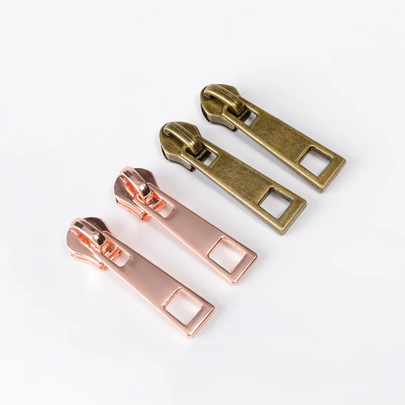 10 шт./упак. 5 # слайдеры застежка молния металлическая головка молнии сделай сам