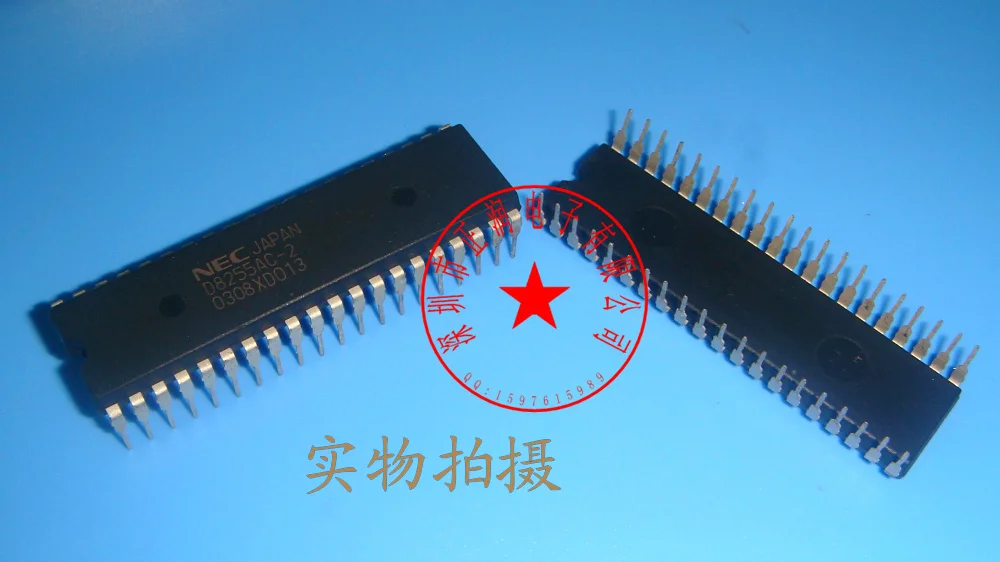 100% Новинка и оригинальная Φ D8255AC DIP40|Запасные части| |