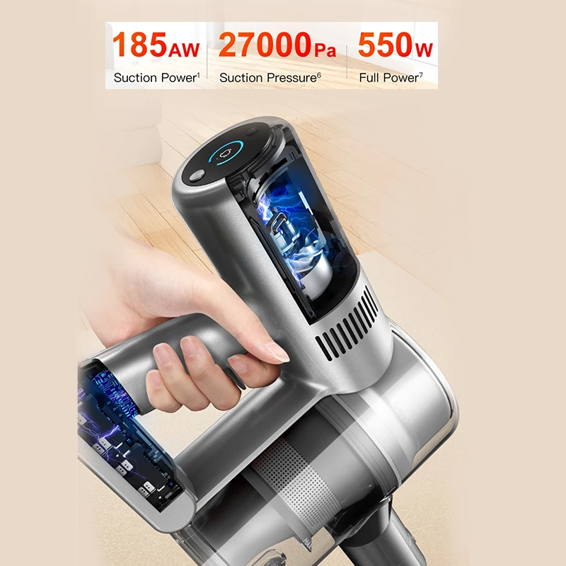 

Dreame V12 Handheld Wireless Vacuum Cleaner OLED Display 27000Pa 150AW Cordless Cyclone Filter Cleaner for Home Dust Collector