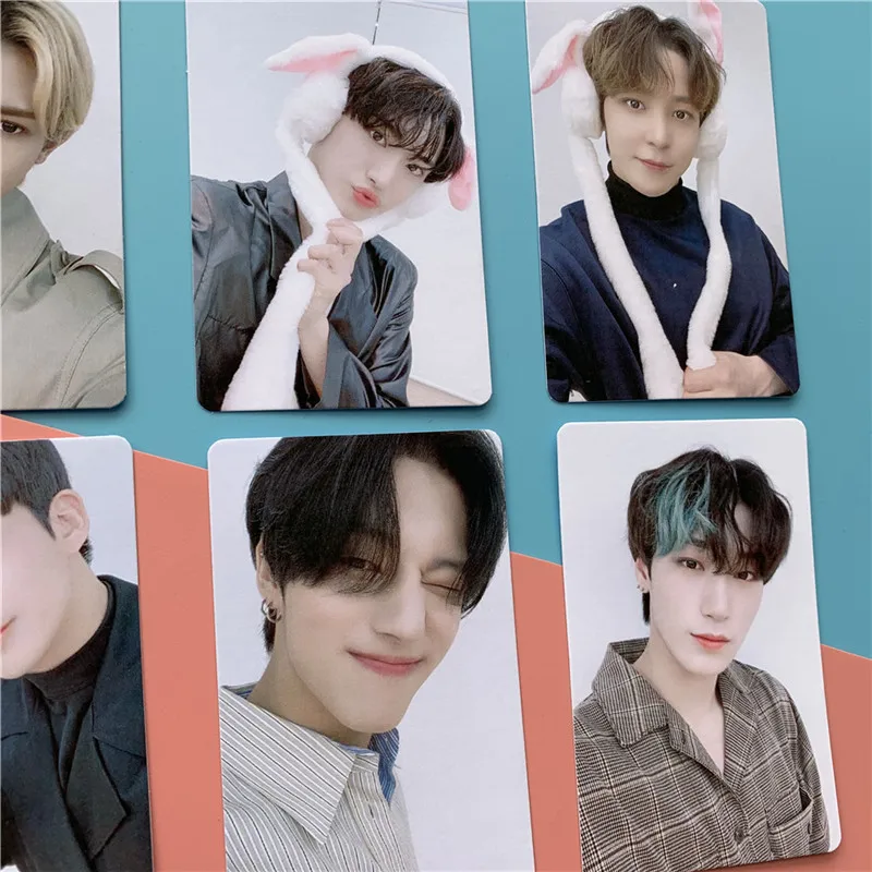 8 шт./компл. Kpop ATEEZ TREASURE EPILOGUE: экшн-ответ K-POP Высококачественная HD-печать Фотокарта