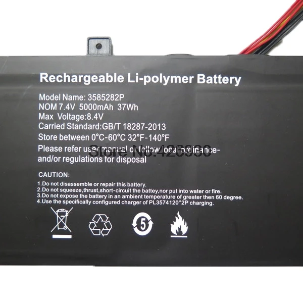 

Laptop Battery For Chuwi For LapBook PLUS 15.6 CWI539 CLTD-3585282 7.4V 5000MAH 37WH 7IPN 5line new