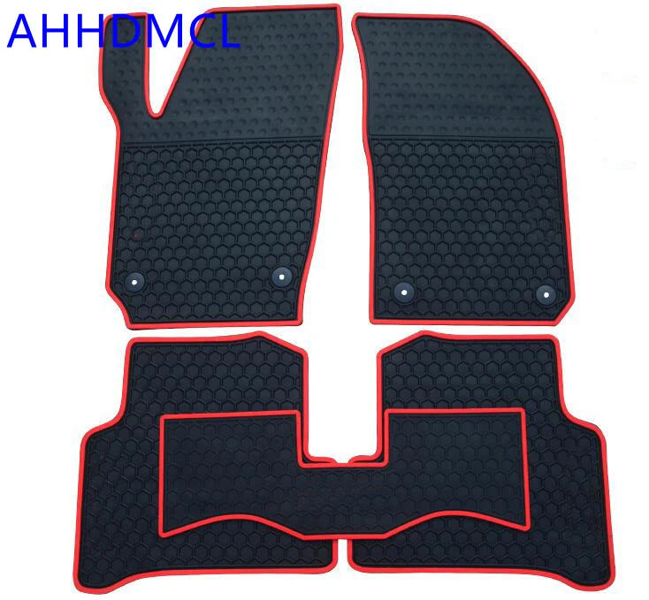 Резиновые коврики для автомобиля Противоскользящие ног на заказ подходят Skoda Fabia