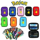 2022 карты для игр Pokemon Pikachu, вместительный держатель для карт, альбом, Жесткий Чехол, держатель для книг, коробка для хранения наушников, игрушка, подарки