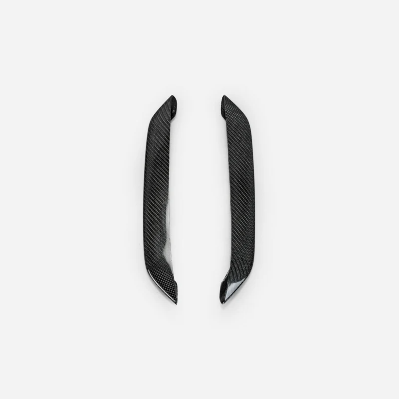 Автомобильный Стайлинг AP стиль углеродное волокно передний бампер воздуховод