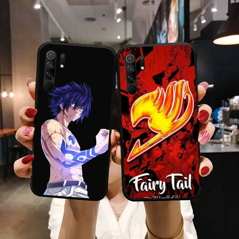 

Manga Fairy Tail Phone Case For Xiaomi Mi Redmi Note 7 8 9 pro 8T 9T 9S 9A 10 Lite pro