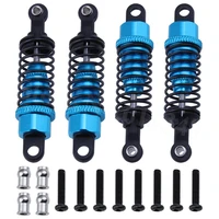 1 pair 118 upgrade parts aluminum alloy front rear shock absorber dual springs damper for rc crawler accessories