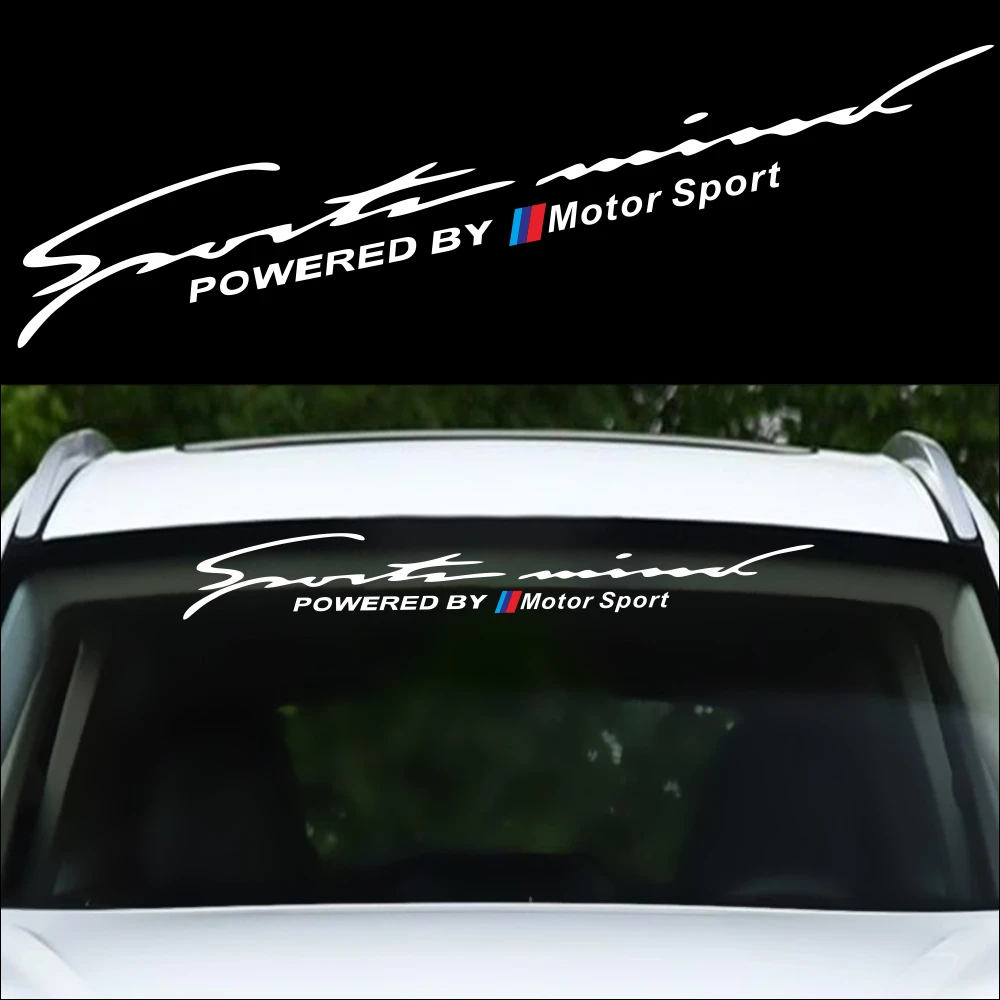 

For BMW E46 E90 E60 E39 E36 E87 E92 E91 E34 F30 E10 F20 F30 G30 X1 X3 X5 X6 Car Stickers Front Rear Windshield Car Accessories