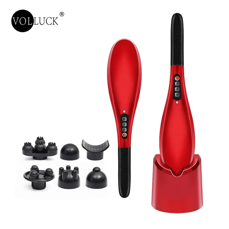 Электрический массажер для тела беспроводной вибрация инфракрасная палка ролик