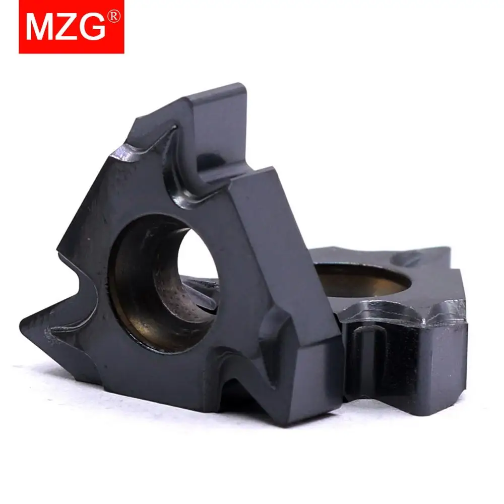 MZG 10PCS 22ER ISO ZP10 CNC Lathe Stainless Steel Turning External Threading Toolholder Tungsten Carbide Thread Inserts - купить по