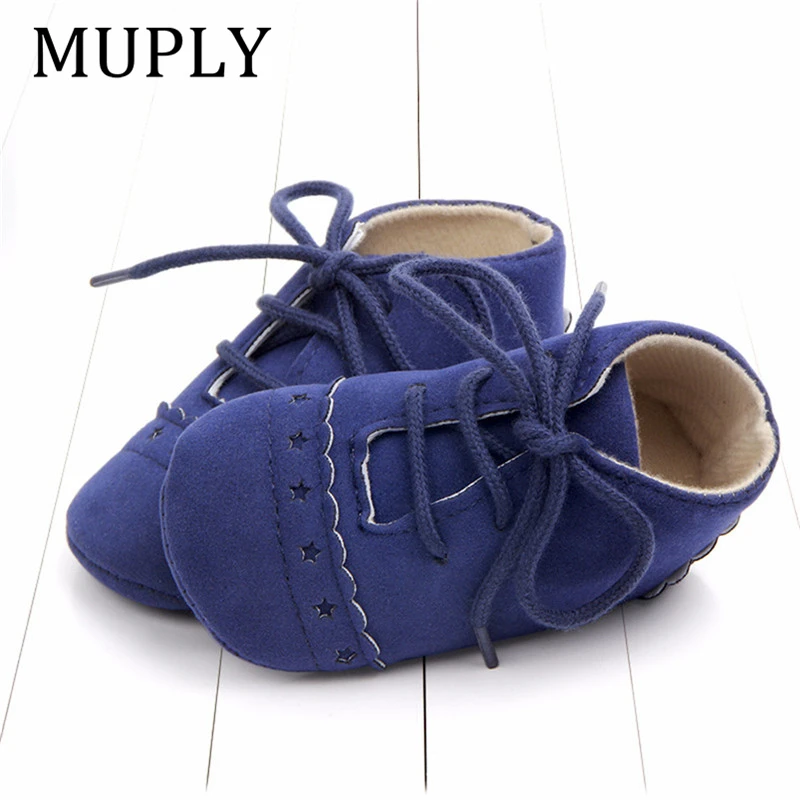 Hot Newborn Baby First Walk Shoes Girl Boy Soft Nubuck Leather Prewalker Anti-slip Moccasins Footwear Toddler |