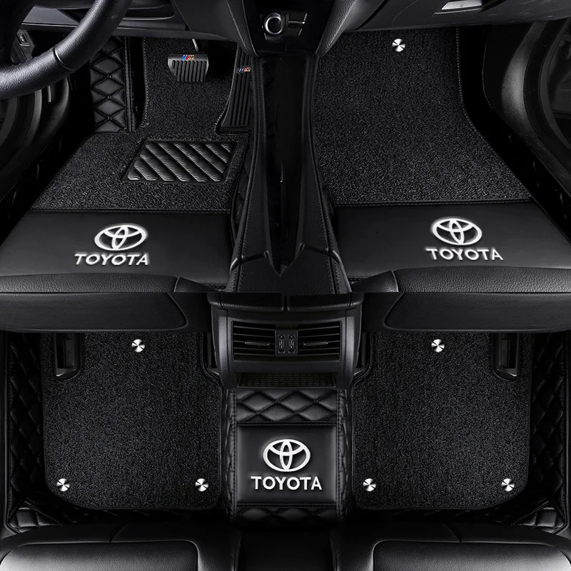 Автомобильный напольный коврик для Toyota fortuner auris sequoia venza mark x Prado chr harrier prius корона
