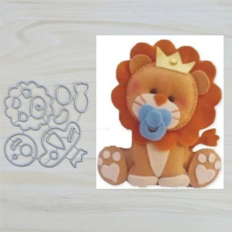 

Crown Lion Metal Cut Dies Stencils for Scrapbooking Stamp/Photo Album Decorative Embossing DIY Paper Cards