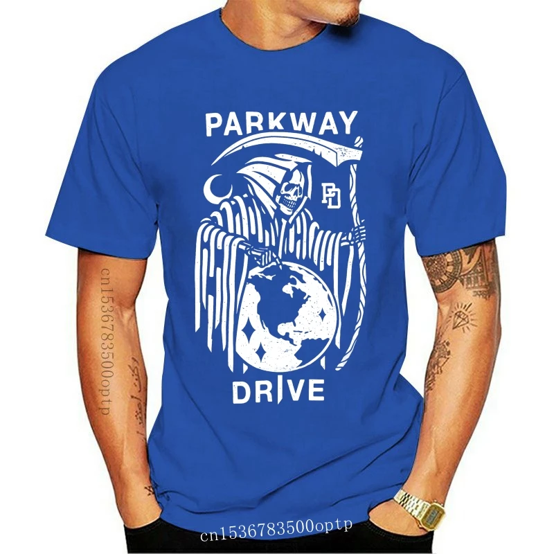 

New Parkway Drive Men's Globe Reaper Tee T-shirt Black