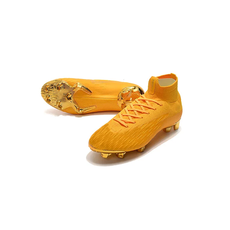 Оригинальные мужские футбольные бутсы тренировочные шипы Детские Phantom Sneaker High