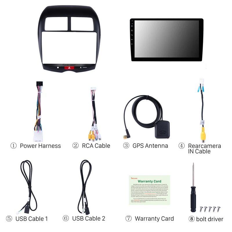 Seicane Android 8 1 10 "GPS автомобильное радио головное устройство для CITROEN C4 2010 2011 2012 2013