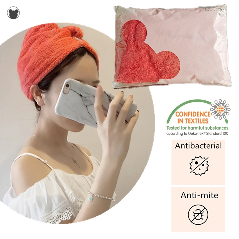 Утолщенное банное полотенце из микрофибры банная повязка для волос