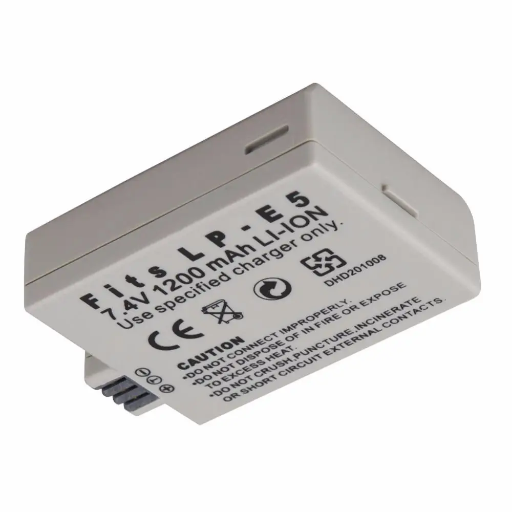 BEESCLOVER для Canon EO 1000DS 1200 мАч 7 4 В LP E5 LPE5 аккумуляторная батарея камеры аккумулятор
