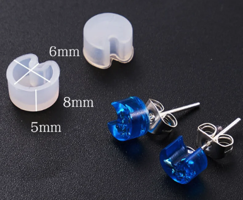 Форма для сережек сделай сам силиконовая форма ювелирных изделий инструменты