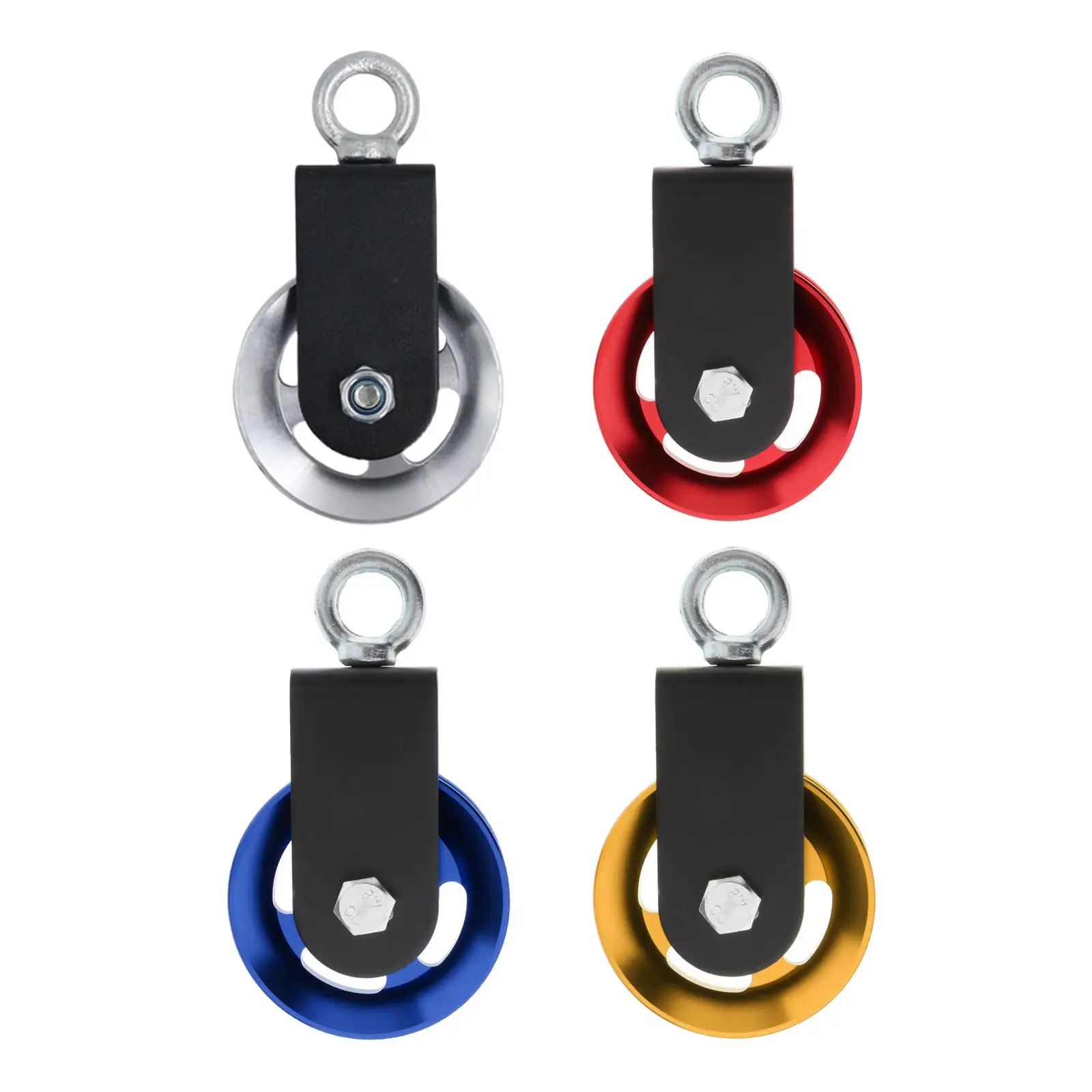 

Подшипник 73-95 мм, подъемный шкив для тренажерного зала, тихий U-образный подвесной круг, аксессуары для силовых тренировок, сверхмощное тяго...