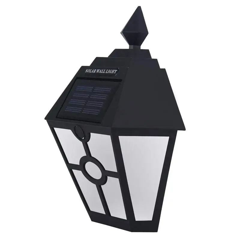 Солнечный светильник s для стены крыльца сада забора дорожки солнечные открытый