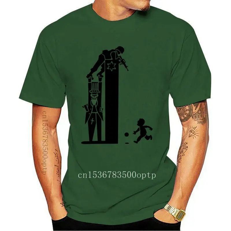 

T-SHIRT PALESTINA PACE ISRAELE GAZA LIBERTA' FREEDOM - 5 S-M-L-XL-2XL-3XL