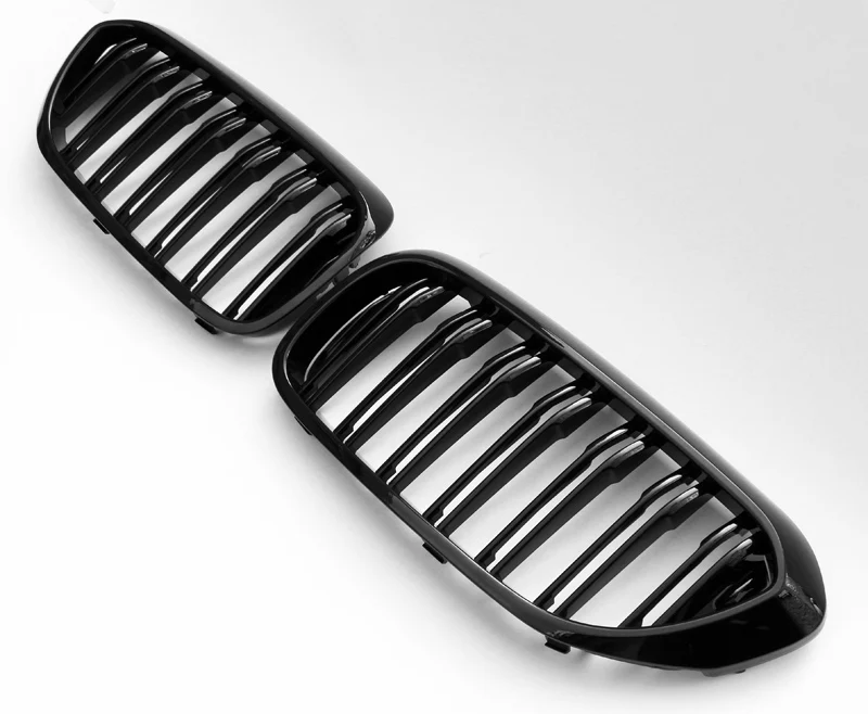 Двухрядная стильная яркая черная решетка для BMW G30 G38 F90 M5|black grill|grille blackfit grill |