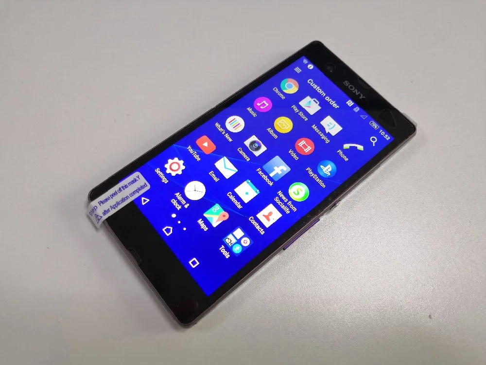 Мобильный телефон sony Xperia Z L36h C6602 C6603 3G и 4G, четырехъядерный сенсорный экран 5,0 дюйма, 2 Гб ram, 16 ГБ rom с камерой 13,1 МП