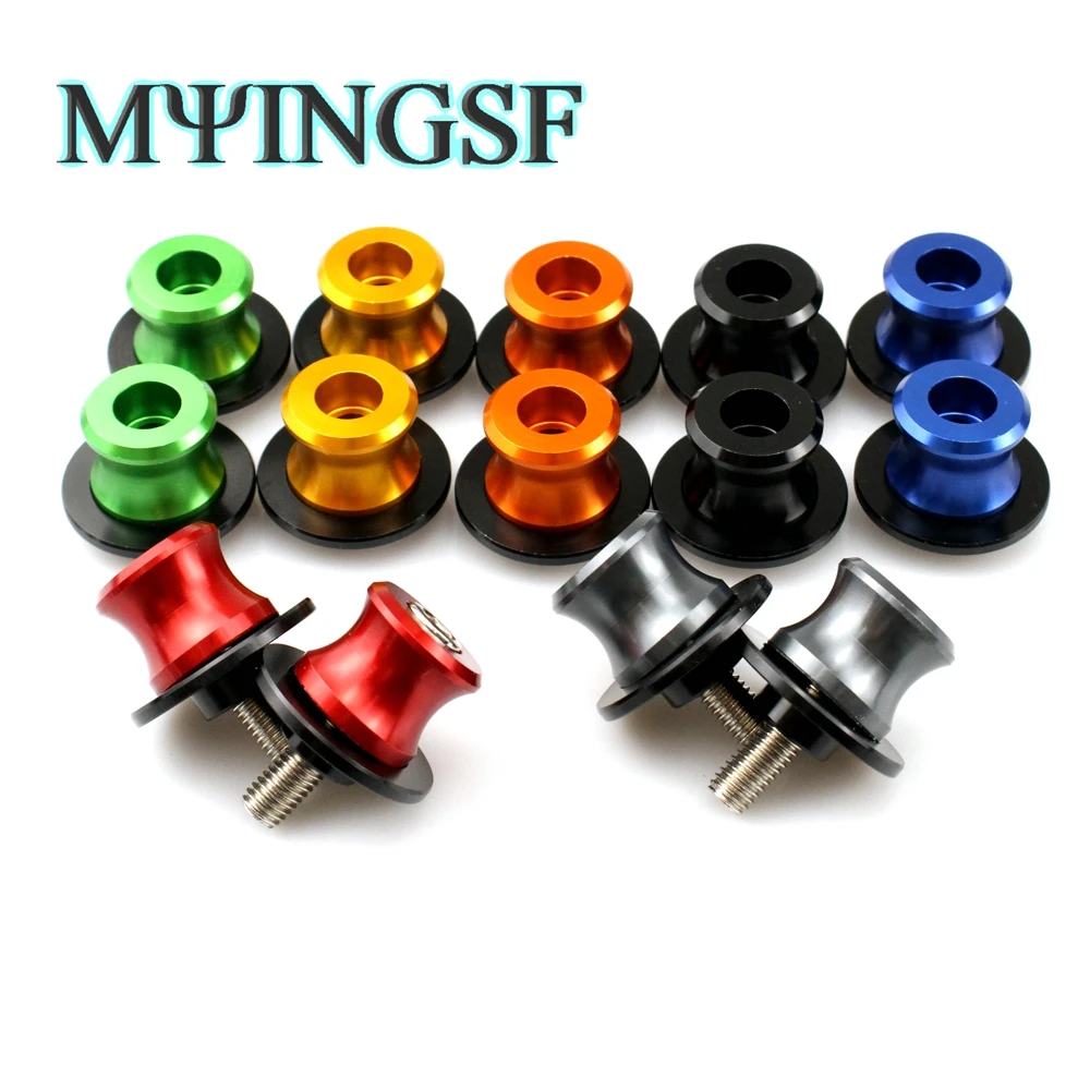 

Swingarm Spools Slider For SUZUKI GSR 750 600 400 GSX650F GSX1250FA GSF 1250/1200 N/S Bandit SV650 Motorcycle CNC Stand Screw M8