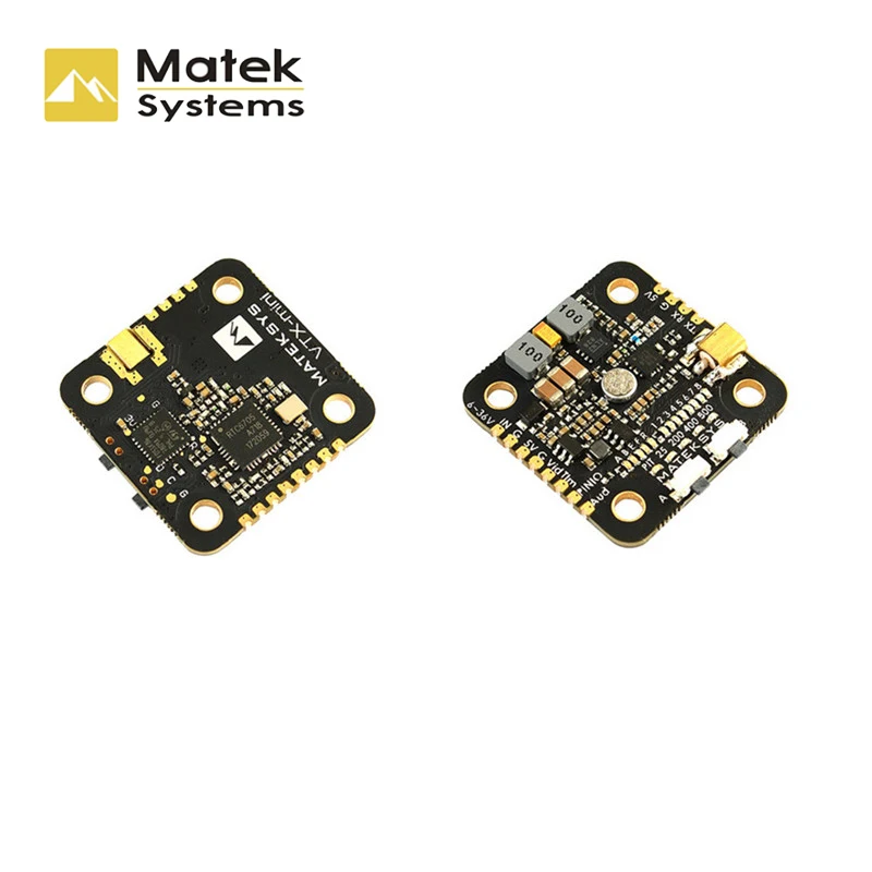 Matek System Mateksys VTX-MINI VTX мини 5,8G 40CH Pit/25/200/400/800 МВт FPV видео передатчик VTX для небольшой гоночный Дрон с видом от первого лица