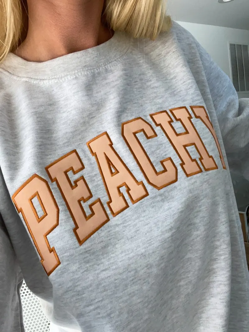 Vintage Embroidery Grunge Sweatshirt for Women Letter Print Loose Sweatshirts Girls 2021 Autumn Winter Oversized Sweetshirts