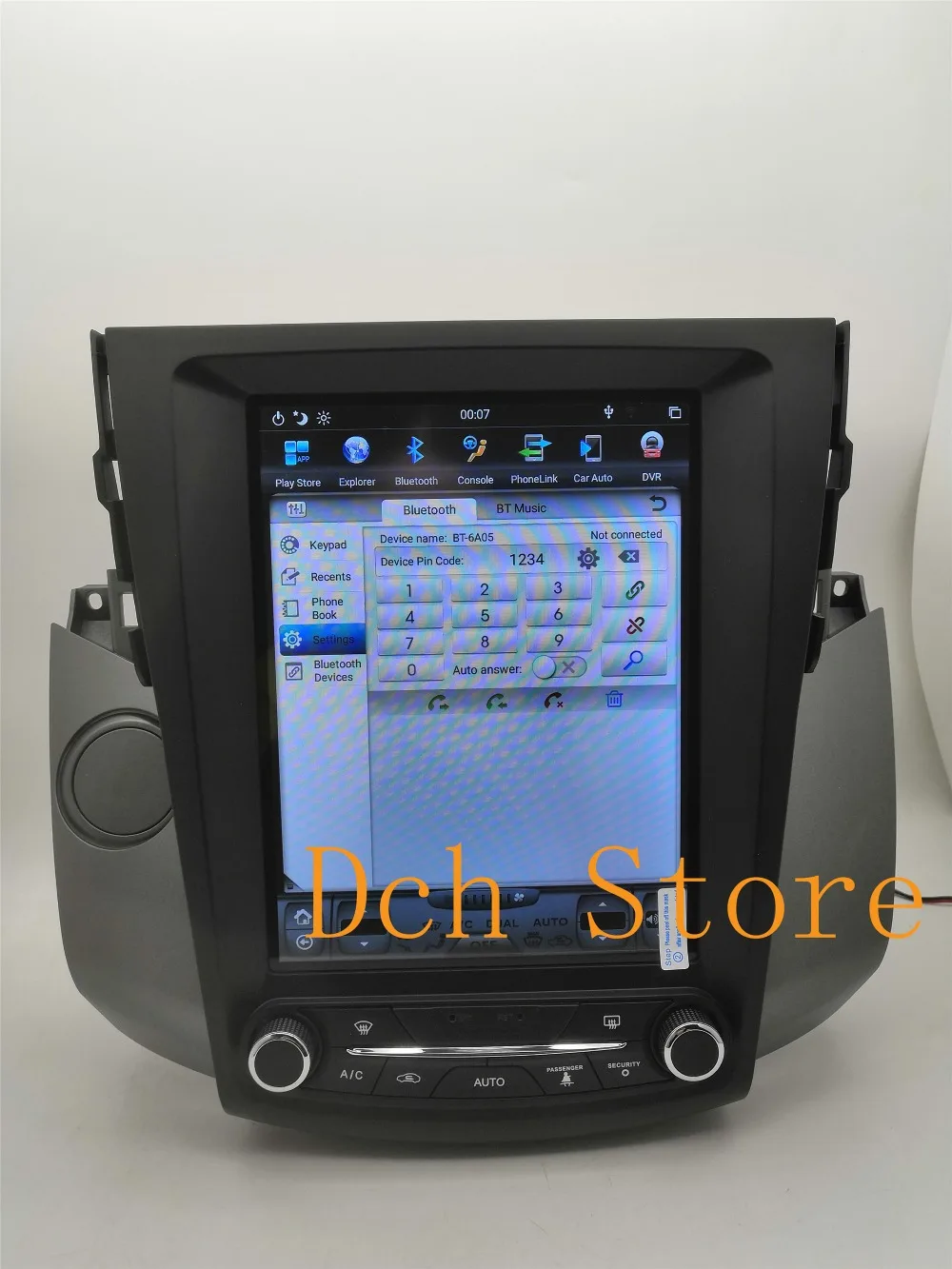 10,4 ''вертикальный экран Tesla стиль Android 8,1 автомобильный DVD gps навигация радио для Toyota RAV4 rav 4 2006-2012 PX6 CARPLAY ips