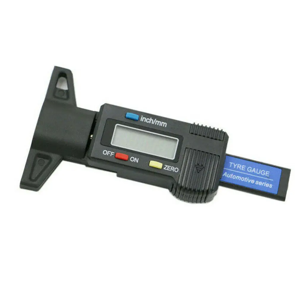 0-25mm Digital Car Tyre Tire Tread Depth Gauge Meter Measurer Tool Caliper Thickness Gauges Monitoring System 0.01mm | Автомобили и