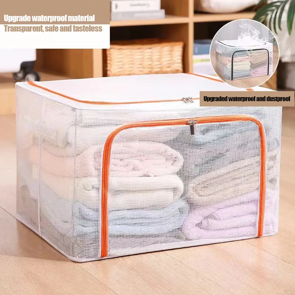 

Storage Box New Clothing Organizer Storage BagFolding Cuboid Storage Cabinet Folding Stackable Toy Closet Organizer Boxes