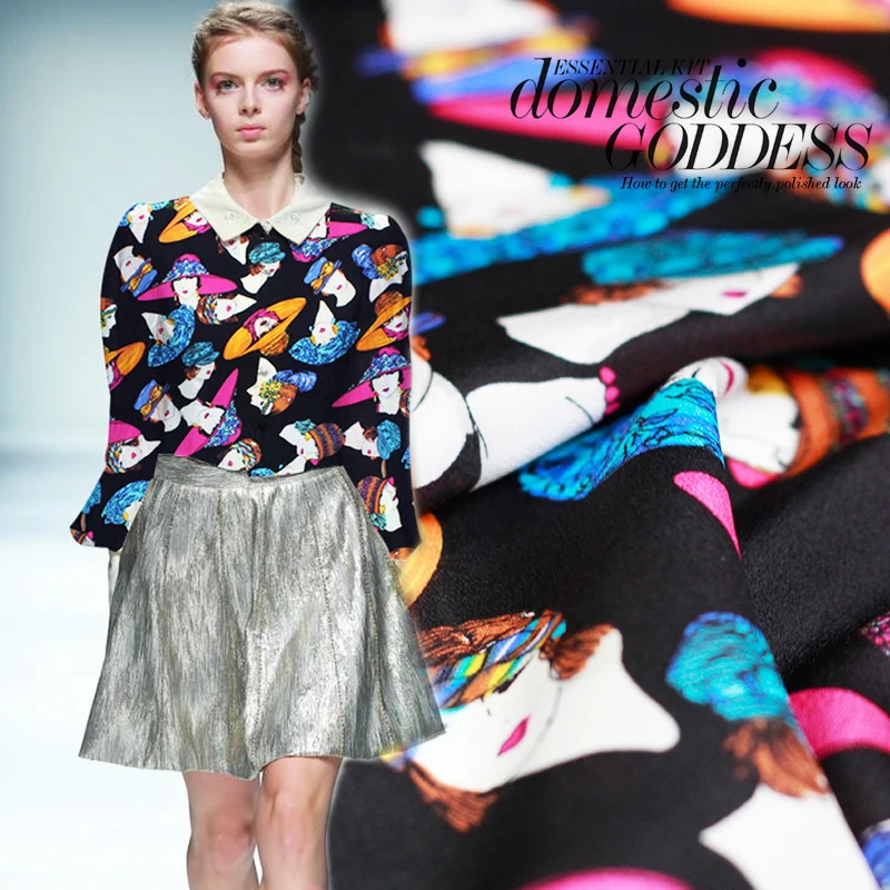 

114 см шелковая ткань против морщин для платья 12 мм шелковая ткань крепдешин летнее платье модная ткань оптовая продажа шелковая ткань