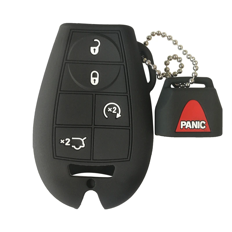 Силиконовый чехол для автомобильного ключа Dodge Challenger путешествие Chrysler зарядное