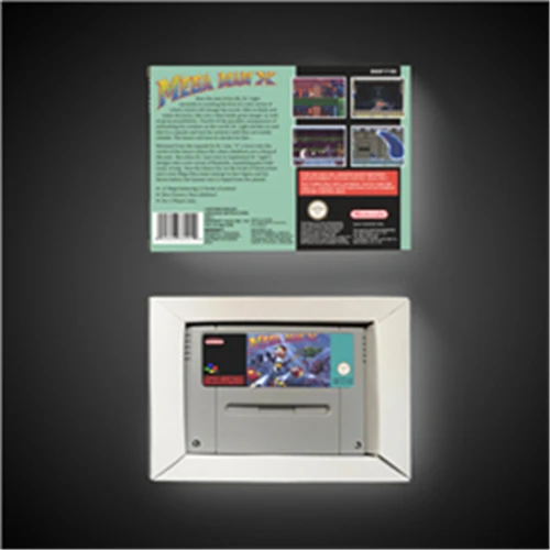 Megaman X - EUR версия карта действия для игры с розничной коробкой | Электроника