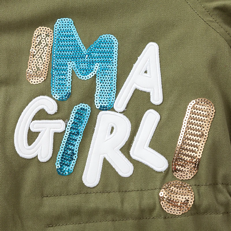 Детская одежда пальто для девочек осень 2019 новая длинная куртка и жилет больших