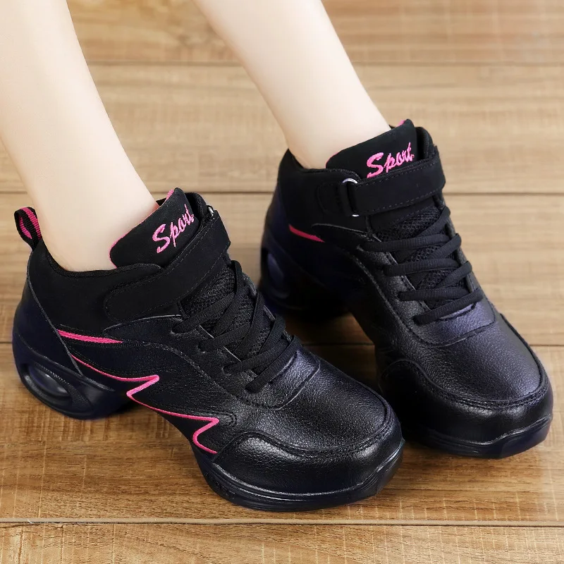 Женские танцевальные туфли мягкая подошва кроссовки обувь для бега джаз хип хоп