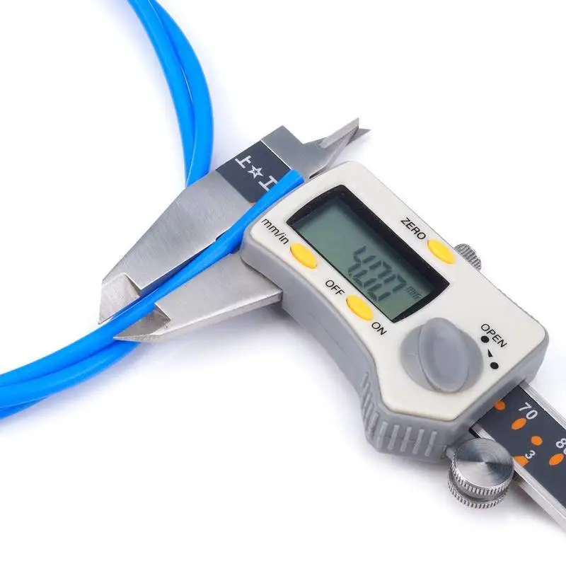 Capricorn Bowden PTFE трубки серии XS 1 м + MK8 экструдер серого цвета для нити 75 мм детали