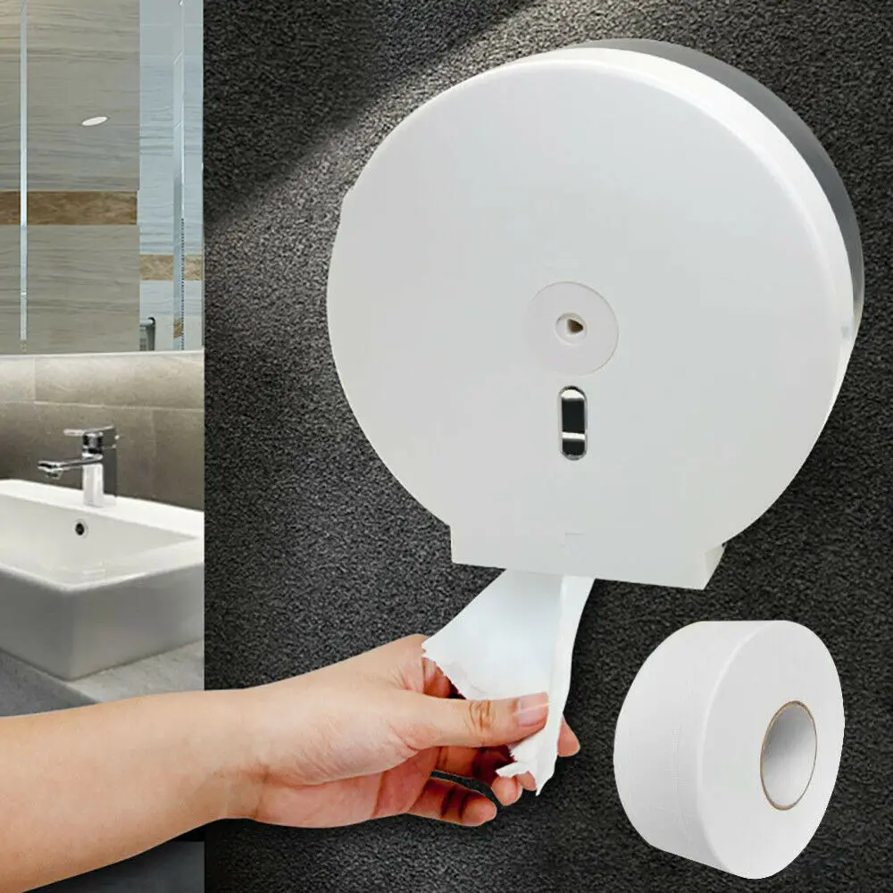 

Large 4-Ply Roll Paper Toilet Paper Household Toilet Paper For Home Office Workshop Large Roll Of Toilet Tissue For Companies