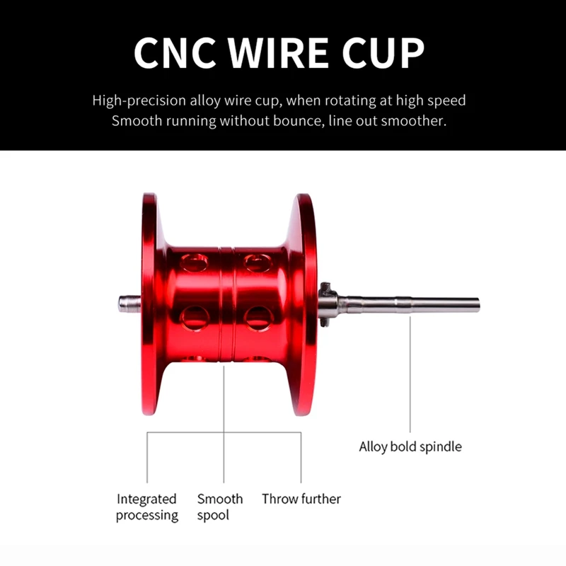 

PRO BEROS New Compact Design Water Drop Wheel Fishing Wheel7.2:1 High Speed Ratio Number Of Bearings: 17+1BB